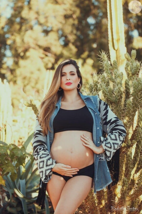 Ex-BBB Kamilla Salgado tem encarado mudanças físicas e emocionais na gravidez