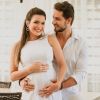 Kamilla Salgado e Eliéser Ambrósio anunciaram gravidez