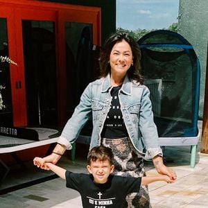 Suzana Alves é mãe de Benjamin, de 3 anos