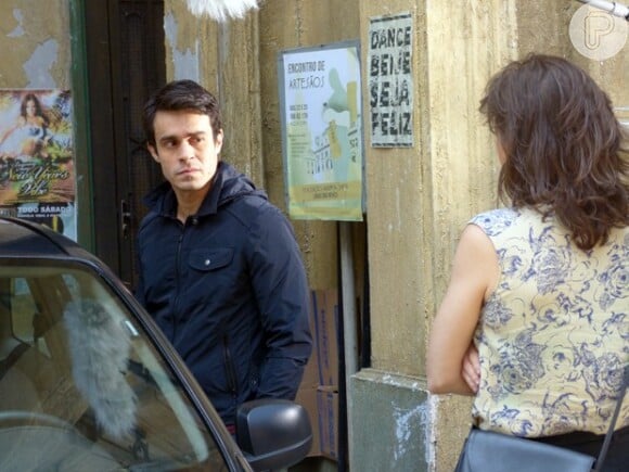 Cora (Drica Moraes) propôes um pacto a Fernando (Erom Cordeiro), em 'Império'