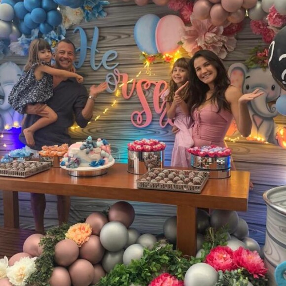 Kyra Gracie e Malvino Salvador são pais de Ayra, de 5 anos, e Kyara, de 3