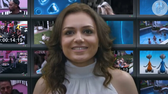 Monica Iozzi durante o 'Big Brother Brasil'