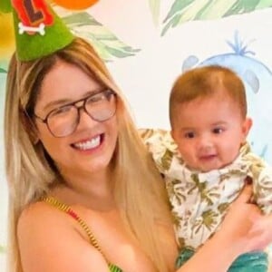 Marília Mendonça e Murilo Huff são pais de Leo