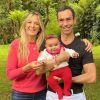 Ticiane Pinheiro e Cesar Tralli fazem muitos passeios com a filha, Manuella