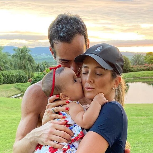 Ticiane Pinheiro e Cesar Tralli são pais de Manuella, de 1 ano