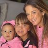 Ticiane Pinheiro gosta de combinar looks com as filhas, Rafaella e Manuella