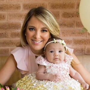 Ticiane Pinheiro comemora o 1º aninho da filha mais nova, Manuella, neste domingo, 12 de julho de 2020
