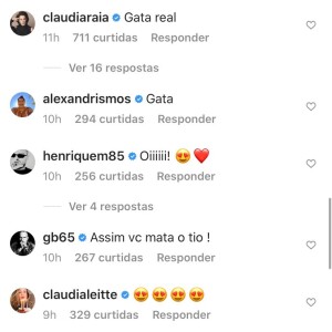 Mãe de Enzo Celulari, Claudia Raia reage a fotos sexy de Bruna Marquezine