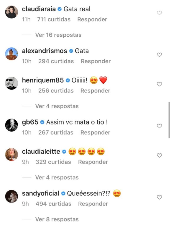 Mãe de Enzo Celulari, Claudia Raia reage a fotos sexy de Bruna Marquezine