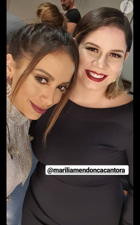 Anitta tuitou após ver Marília Mendonça opinando sobre 'coleção de ex'