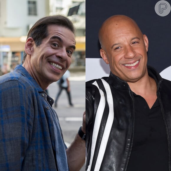 O nome do comediante Leandro Hassum ficou entre os assuntos mais comentados do Twitter por semelhança com Vin Diesel