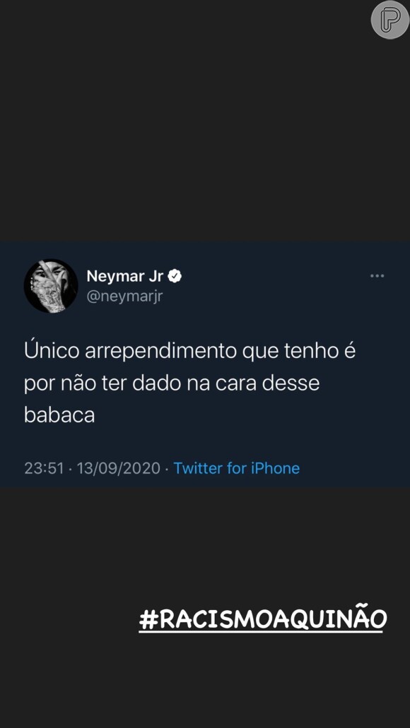 Neymar desabafou após sofrer racismo no jogo do PSG