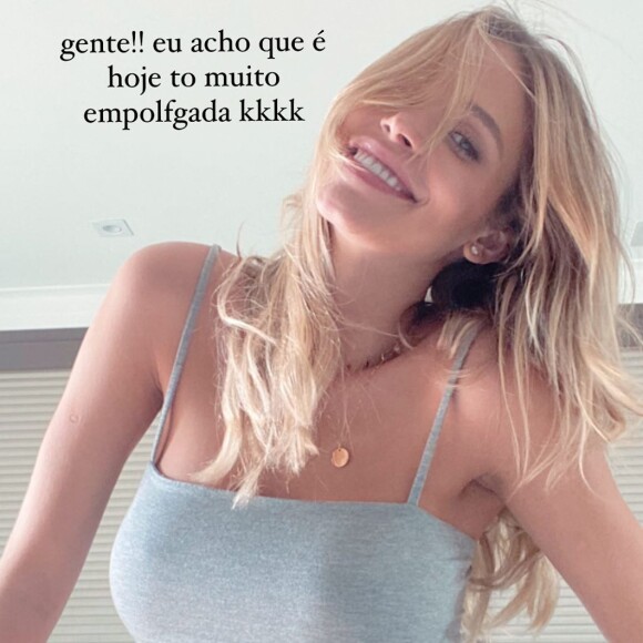 Carol Dias entrou em trabalho de parto na 40ª semana da gravidez de Esther