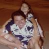 Patricia Abravanel compartilhou foto de quando era criança ao lado do pai, Silvio Santos