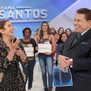 Patricia Abravanel seguiu os passos do pai, Silvio Santos, e é apresentadora de TV