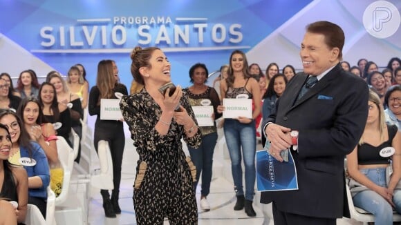 Patricia Abravanel seguiu os passos do pai, Silvio Santos, e é apresentadora de TV