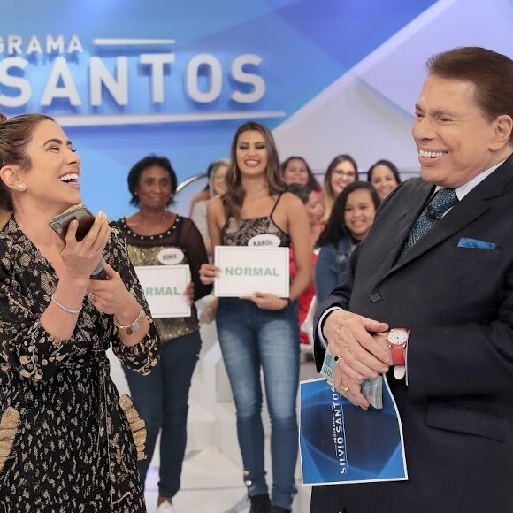 Patricia Abravanel seguiu os passos do pai, Silvio Santos, e é apresentadora de TV