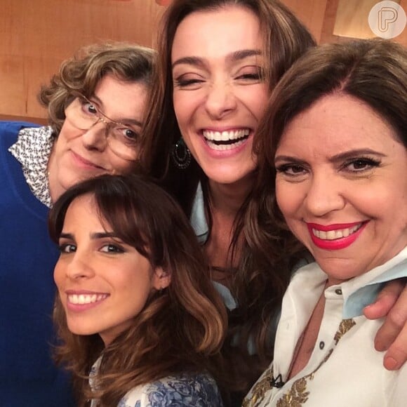 Além de atriz, Maria Ribeiro integra o time de apresentadoras do programa 'Saia Justa' ao lado de Monica Martelli, Barbara Gancia e Astrid Fontenelle