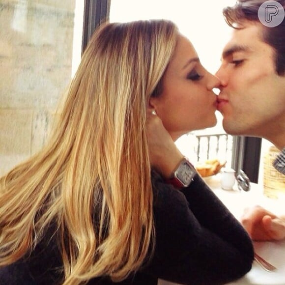 No Instagram, não é difícil de encontrar fotos românticas de Kaká e Carol Celico