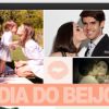 No Dia do Beijo, Carol Celico compartilhou uma foto fofa com Kaká