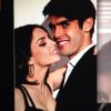 No dia dos Namorados no hemisfério norte, Carol Celico escreveu uma legenda para Kaká: 'Meu primeiro e meu último'