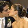 Kaká e Carol Celico fizeram uma cerimônia evangélica para o casamento