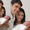 Isabella, filha de Kaká e Carol Celico veio ao mundo de parto normal, pesando 3,17 Kg e com 48 centímetros. 