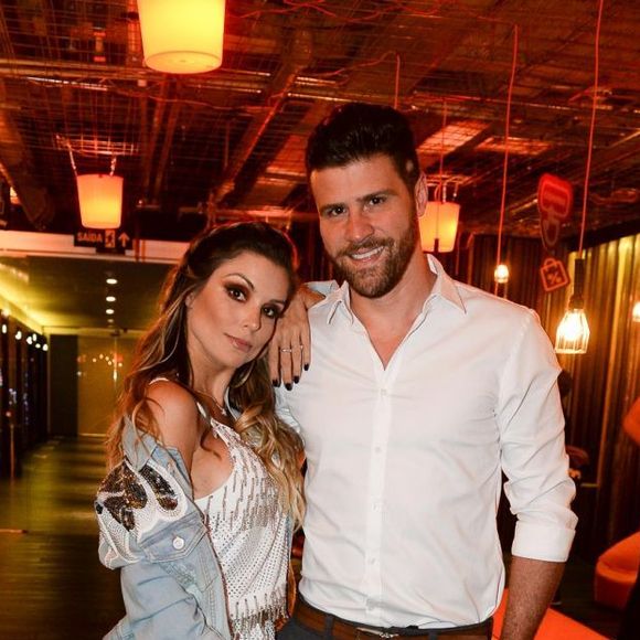 Flavia Viana e Marcelo Zangrandi adiaram planos de casamento, antes previsto para 2020