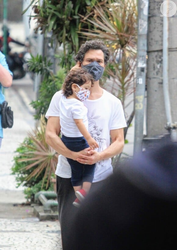 Gabriel Gracindo é pai de João, 22 anos, Léon, de 3, e Amélie, nascida em out8ubro de 2020