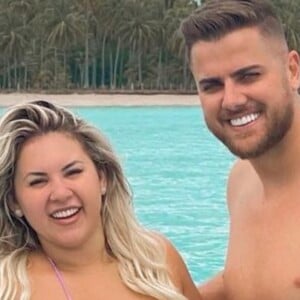 Zé Neto viraliza em foto com a mulher, Natália Toscano