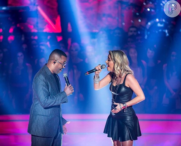 Luiza Possi e Dudu Nobre se apresentaram no 'The Voice Brasil'