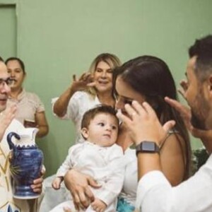 Cristiano e Paula Vaccari são pais de Pietra, 3 anos, Cristiano, nascido em fevereiro de 2020