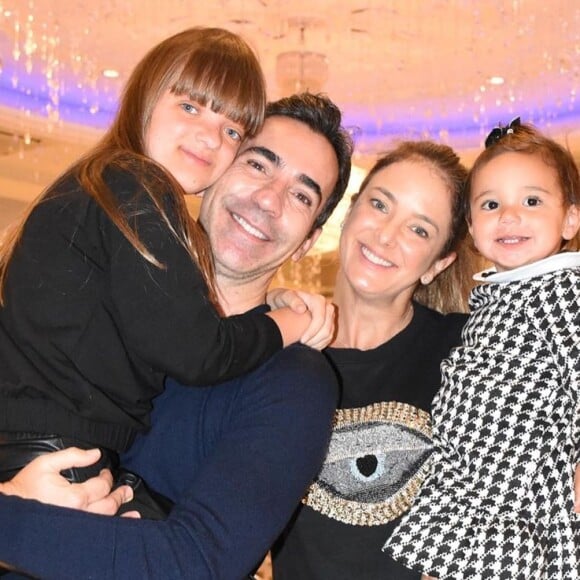 Cesar Tralli é homenageado pela família em aniversário