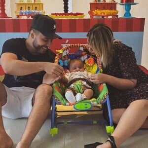 Marília Mendonça e Murilo Huff são pais corujas de Léo, de 1 ano