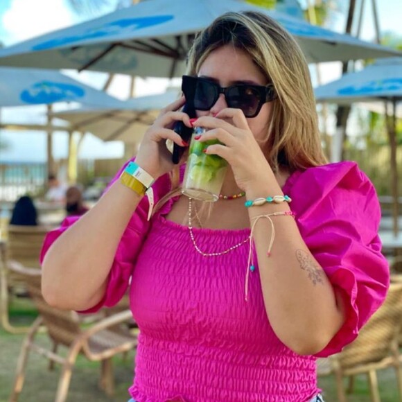 Marília Mendonça viajou ao Nordeste para curtir fim de ano
