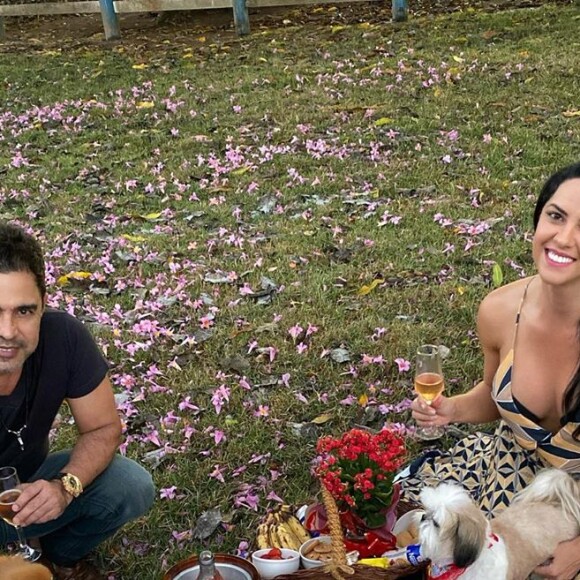 Graciele Lacerda negou ter namoro outro famoso