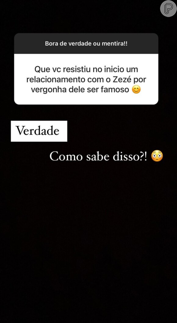 Graciele Lacerda confirma receio de namoro com Zezé Di Camargo