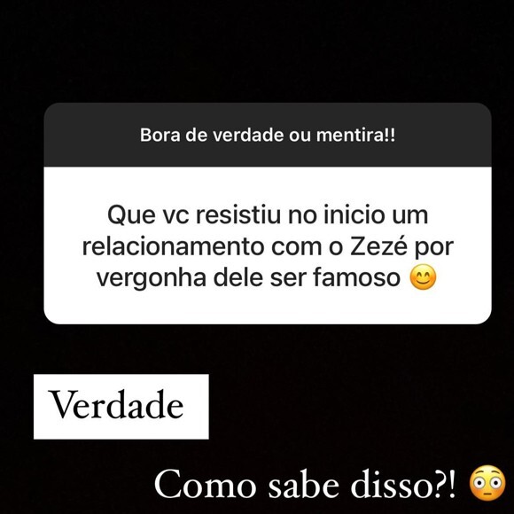 Graciele Lacerda confirma receio de namoro com Zezé Di Camargo