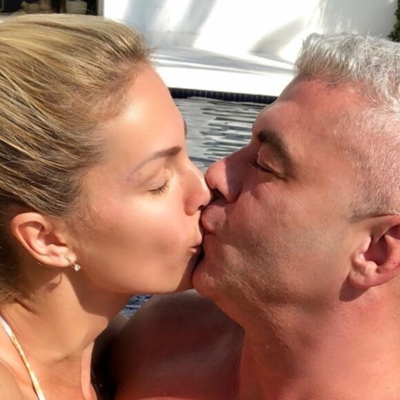 Ana Hickmann fez uma declaração romântica para o marido, Alexandre Corrêa