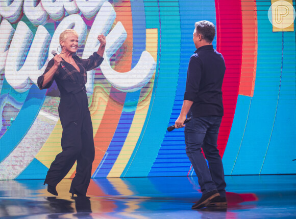 Após 11 anos, Xuxa retornou ao palco do 'Caldeirão Huck'