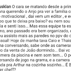 Boninho explica corte no vídeo da família de Caio, do 'BBB21'