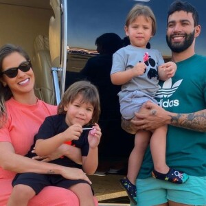 Andressa Suita viu Gusttavo Lima mais perto dos filhos após fim do casamento