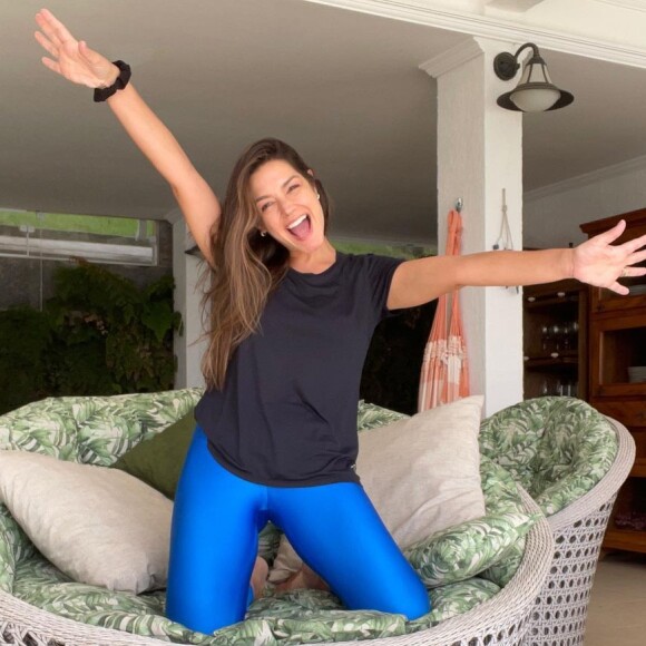 Thais Fersoza não abre mão dos exercícios em sua rotina