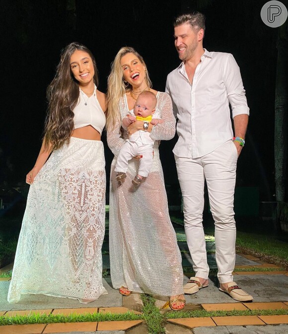 Flavia Viana e Marcelo Zangrandi são pais de Gabriel, nascido em setembro de 2020