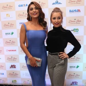 Juliana Paes e Carla Diaz ficaram amigas nos bastidores da novela