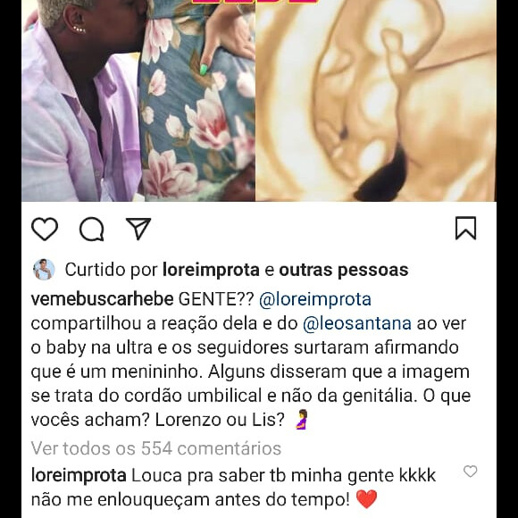 Lorena Improta comenta sobre palpites de fãs