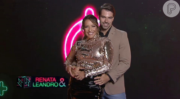 Renata Domiguez e o marido, Leandro Gléria, disputam o 'Power Couple Brasil 5'