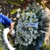Luciano Huck e Angélica enviaram coroa de flores para velório de Paulo Gustavo