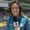 2014 também marcou a estreia de Fernanda Gentil na cobertura da Fórmula-1: 'Nunca tinha ido à Interlagos e pude conhecer os cantinhos de lá, a pista, os pilotos, os bastidores da competição. E tudo isso é muito diferente do futebol'