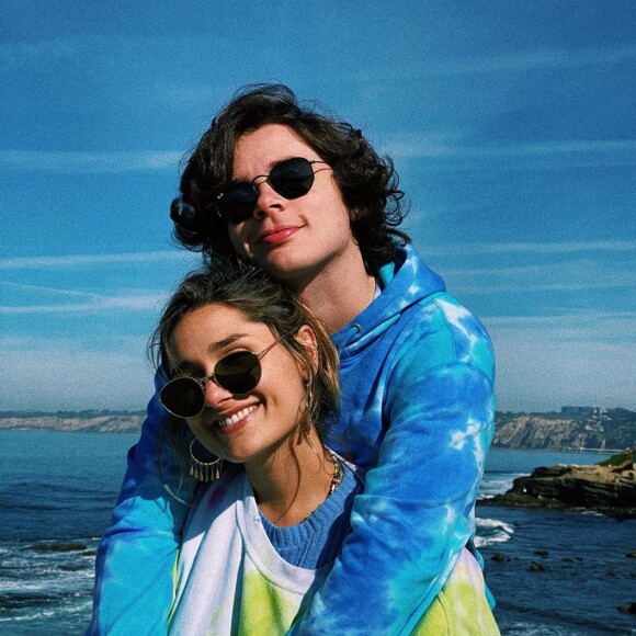 Sasha Meneghel e o marido, João Figueiredo, já chegaram na Grécia para lua de mel
